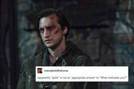 The 100 John Murphy Text Post Meme Apparently Spite Is Not An Acceptable Answer To What Motivates You Text Posts Memes Murphy The 100