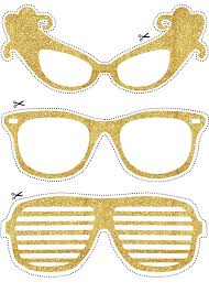Free Printable 30th Birthday Photo Booth Props Printable Photo Booth Props Golden Glasses Free Printable Photo Booth Props Free Printables Photo Booth Props Free Diy Photo Booth Props