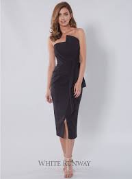 Stellina Midi Dress A Gorgeous Cocktail Length Dress By Australian Designer Samantha Rose A Strap Dresses Cocktail Length Dress Cocktail Dresses With Sleeves