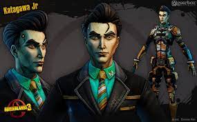 Artstation Borderlands 3 Katagawa Jr Boss Character Art Damian Kim Borderlands Art Borderlands Character Art