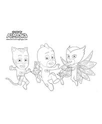 Disegni Da Stampare E Colorare Dei Pj Masks