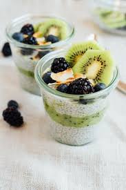 Kiwi Chia Pudding Parfait Eating Bird Food Recipe Chia Seed Recipes Pudding Parfait Recipes Chia Pudding
