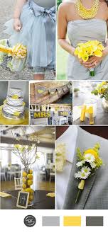 Top 10 Perfect Grey Wedding Color Combination Ideas For 2017 Trends Yellow Wedding Theme Wedding Colors Wedding Theme Colors