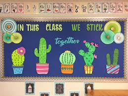 Included in this bundle are: Cactus Bulletin Board Classroom Themes School Decorations Classroom Decorations