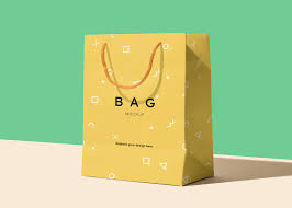 Paper Bag Free Psd Mockup Scene Bag Mockup Mockup Mockup Templates