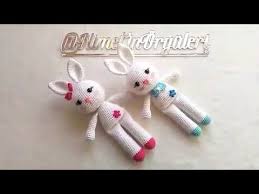 Amigurumi Tavsan Yapimi 1 Bolum Youtube Amigurumi Orgu Tig Isleri