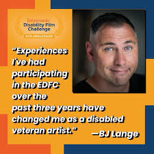 Happy Film Challenge Friday! A Veterans Day salute to BJ Lange, a disabled  veteran and participant of the Film Challenge. BJ says, “The EDFC is more  than a festival. It's a beacon
