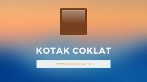 Pertama silahkan kalian salin emoticon yang ada didalam tanda kurung berikut ini dengan cara tekan dan tahan. Arti Emoji Kotak Coklat Brown Square Emojipedia