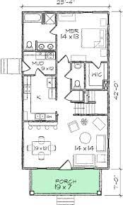 Plan 10030tt Narrow Lot Bungalow Home Plan Narrow House Plans Narrow Lot House Plans Narrow Lot House