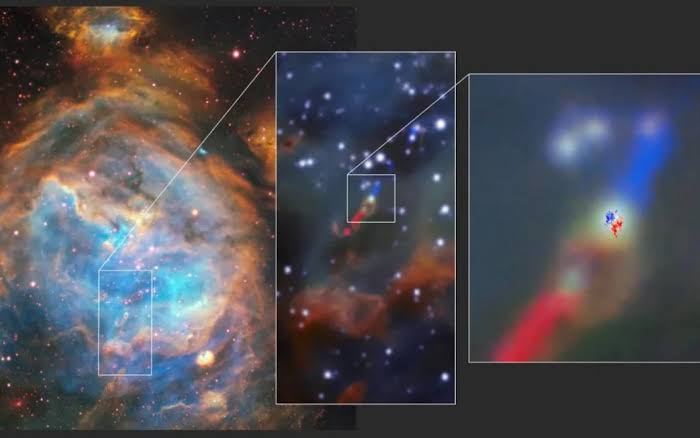 Detectan por primera vez un disco de formación de planetas alrededor de una  estrella en otra galaxia | CNN