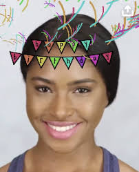 Lens sharing allows minis to unlock themed lenses that snapchatters can send as snaps or post as stories. Happy Birthday Snapchat Lens Filter