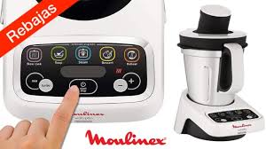 Robot de cocina multifunción con 19 modos diferentes de cocina y capacidad de 6 litros. Robot De Cocina Multifuncion Moulinex Volupta Por 89