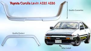The toyota remote connect trial period is at no extra cost and begins on the original date of purchase or lease of a new vehicle. New Corolla Levin Trueno Ae85 Ae86 Front Bumper Lips 83 87 Late Model Frp Buy Online In United Arab Emirates At Desertcart 51754967