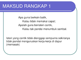 Marilah kita belajar pantun dan menjadi anak yang baik. Pantun Empat Kerat Jenaka Dan Sindiran Ppt Download