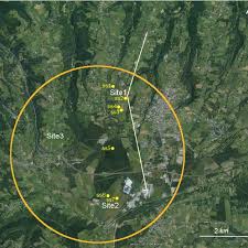 Avenue infotech dev.shashikant s travel & local. Satellite View From Google Earth Of The Area Showing The Download Scientific Diagram