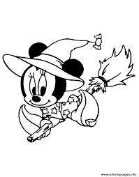 Welcome back the warm weather with these spring coloring sheets. Print Baby Minnie Riding A Broom Disney Halloween Coloring Pages Halloween Coloring Pages Disney Coloring Pages Printables Disney Halloween Coloring Pages