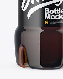 Download 250ml Amber Pet Bottle Mockup In Bottle Mockups On Yellow Images Object Mockups PSD Mockup Templates