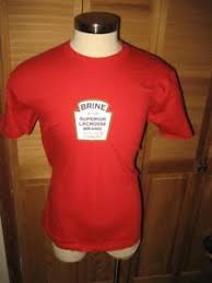 Details About Brine Lacross Red T Shirt L Nwot