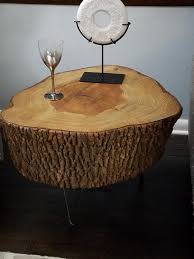 Its sides are then wrapped with teak skin to create one of a kind, unique piece. Tree Log Wood Coffee Table Natural Tree Wood Manmade Woods
