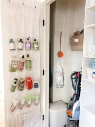 Storing mops inside the cabinet is not an efficient use of space. 5 Broom Closet Organization Ideas To Simplify Your Cleaning Routine
