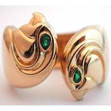 Bague Or Et Emeraudes De Marque Cartier Www Bijoux Bijouterie Com Bijou Emeraude Bijoux Emeraude Bijoux