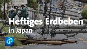 Jeder, der vorhat, japan zu besuchen, muss sich früher oder später auch mit dem thema erdbeben auseinandersetzen. Heftiges Erdbeben Erschuttert Japan Youtube