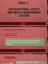 Guidelines azman bin hussain construction safety division department of occupational safety and health what is the system or roof anchor system to prevent falls from roof edge hazard. Topic 2 Osh Management System Duw10022 Occupational Safety And Health Safety