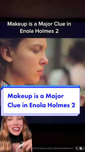 Why is lipstick and makeup a clue in Millie Bobby Brown’s Enola Holmes 2?  Makeup designer Peter Swords King gave me all the details. #enolaholmes  #enolaholmes2 #milliebobbybrown #hannahdodd ...