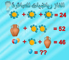Shirley حل لغز رياضيات الغاز حسابية بالصور وحلها