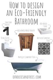 Most other vanities, even those advertised as solid wood, have a solid wood construction with mdf or plywood drawers. How To Design An Eco Friendly Bathroom Of Houses And Trees