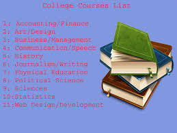 There Are Many Types Of College Courses But These Would Be The Best Selection For You These College Courses List Will Be College Courses College Degree College