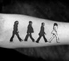 Tattoo body piercings the beatles tattoo ideas. 50 Beatles Tattoos For Men English Rock Band Design Ideas