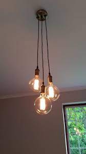 3 Led Globe Bathroom Lighting Custom Colors Contemporary Etsy In 2021 Contemporary Lighting Design Hanging Pendant Lights Pendant Lighting