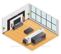 3d isometric views of small house plans. Living Room Interior Isometric View Poster Drawing Room Design Hotel Lounge Home Room Design