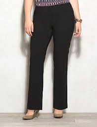 Roz Ali Plus Size Smart Fit Straight Pants Pants Pull On Pants Straight Pants
