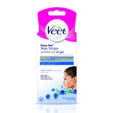 Glee face wax hair removal strips for women. Get Rid Of Chin Hair With Veet Facial Hair Remover Face Wax Strips