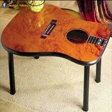 Guitar Coffee Table Music Furniture Cool Furniture Furniture