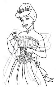 Wonderfull Cinderella Disney Princess Coloring Pages Cinderella Coloring Pages Princess Coloring Pages