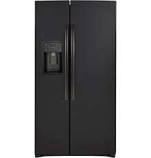 It fits in with the industry trend from stainless to black stainless but offers. Ge Appliances Gss25iends 25 1 Cu Ft Side By Side Refrigerator Black Slate