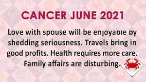If you were born under the sign of cancer, this summer and especially in june you will experience unexpected events related to colleagues, clients, employers or business partners. Cancer Horoscope Predictions For June 2021 Youtube
