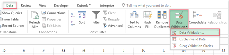 How To Data Validation To Allow Date Greater Than Today Or A Specific Date In Excel