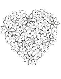 Discover thanksgiving coloring pages that include fun images of turkeys, pilgrims, and food that your kids will love to color. Hearts Flowers Coloring Pages For Kids Disney Coloring Pages Valentine Coloring Pages Heart Coloring Pages Flower Coloring Pages