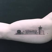 118 Impressive Architecture Tattoo Designs Architecture Tattoo Cityscape Tattoo Original Tattoos