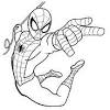 Lego spider man coloring page. 1