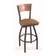 Holland Bar Stool Voltaire 30 Swivel Bar Stool Base Finish Pewter Back Finish Medium Maple Upholstery Alla Bar Stools Swivel Bar Stools Holland Bar Stool