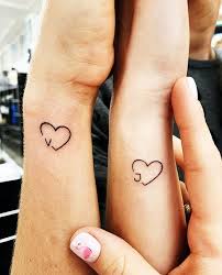 The best part about getting a couples tattoo or a matching tattoo is that it can be with a best friend, significant other, or a sibling. 10 Unique Couple Tattoos For All The Lovers Out There Tattoos For Daughters Cute Couple Tattoos Tiny Tattoos