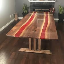 Check out our river table selection for the very best in unique or custom, handmade pieces from our мебель shops. Finally Finished My Walnut Double Epoxy River Table Woodworking