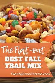 Halloween Trail Mix Recipe Just For You Recipe Halloween Trail Mix Recipe Fall Snack Mixes Trail Mix Recipes