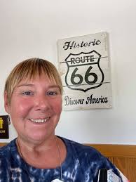 Never a dull moment at the Route 66 rest stop #FreeJordan