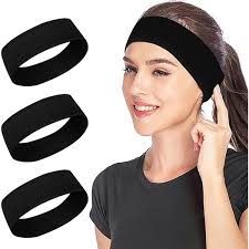 HBselect Headband Women Sports, Hairband Women Summer Sports Hairbands  Black Anti-Slip Headbands Unisex for Yoga Workout Running Fitness :  Amazon.co.uk: Beauty